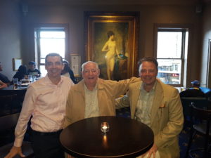 Daryl, Alan and John: Enjoying a quiet ale at the Young & Jackson Hotel