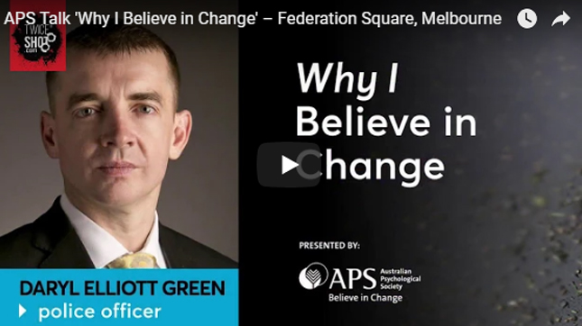 APS Talk 'Why I Believe in Change'