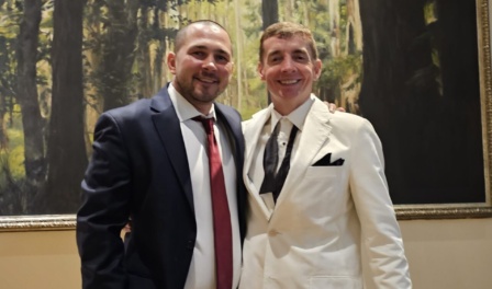 Daryl And Charles Heasley In Black Tie At The Nsa's "influence 2023" Conference, Orlando, Florida, Usa