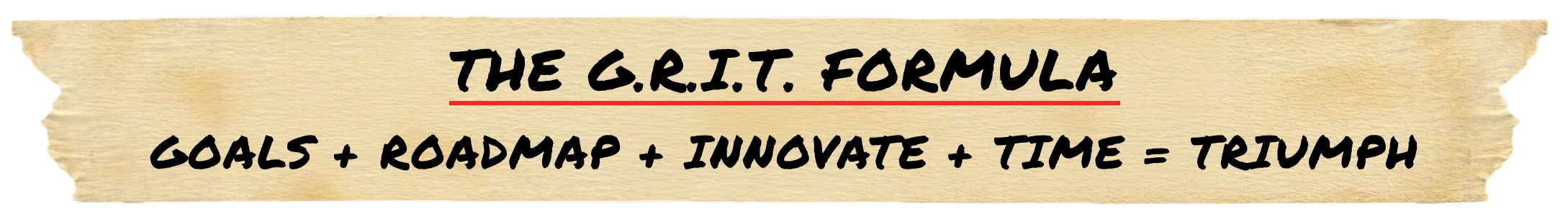 The Grit Formula